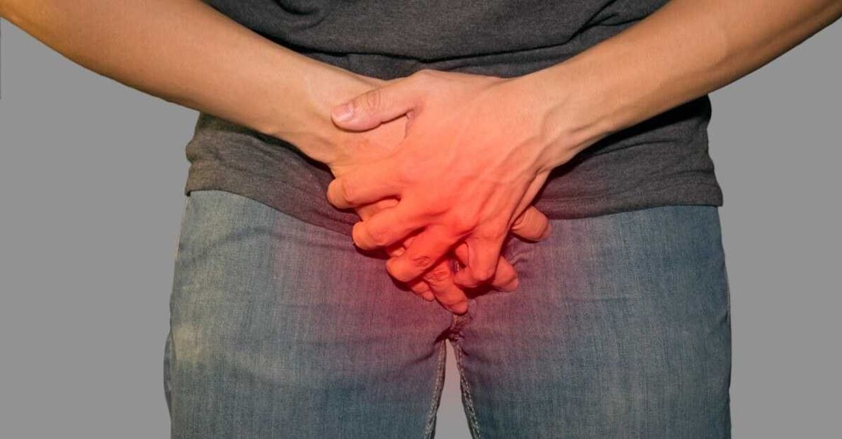 Pijn in de lies tijdens pathologische ontlading